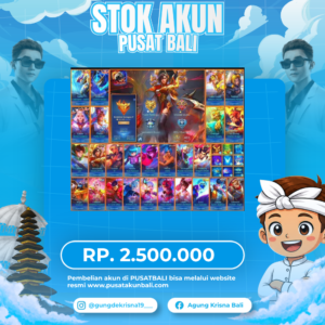 MLBB KODE#00 SPEK JURAGAN V IDAMAN SKIN 400+