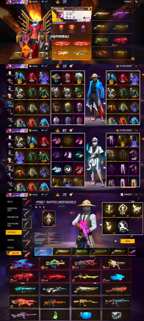 FREE FIRE KODE#01 FULL BNL VAULT GANTENG ALL AMAN ALL REFF - Gambar 2