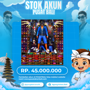FREE FIRE KODE#16 ITEM SERVER LUAR IDAMAN LANGKA DI INDONESIA