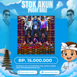 FREE FIRE KODE#17 S1 S2 FJ POKER BIRU SANITY VAULT 1K+